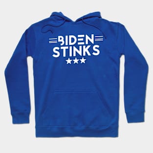 Anti Biden Anti Democrat Anti Liberal Pro Trump Funny Gifts  - Biden Stinks Hoodie